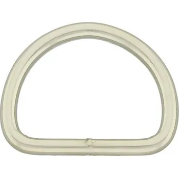 Organizér galanterie Pro Háčkování Polokroužek 40 mm nikl Počet: 1 ks