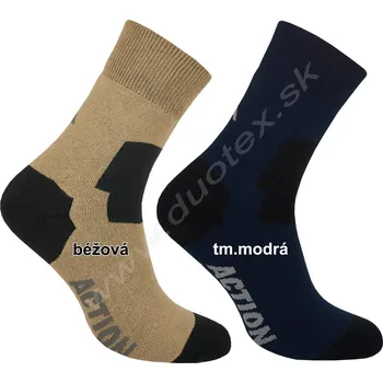 Pánské ponožky DUOTEX Froté ponožky Tremon-1 Barva: tm.modrá, Velikost: 39-41(26-27)