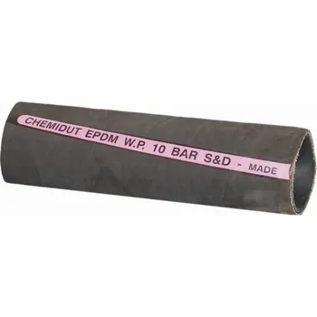Zahradní hadice TGT CHEMITEC EPDM 10/SPL 38/52 - Tlaková a sací hadice na chemikálie -40°C až +120°C, 10 bar