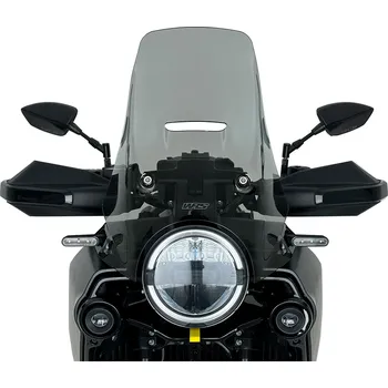 Plexi motocyklu WRS verze CAPONORD pro HUSQVARNA NORDEN 901 EXPEDITION rok 2023 barva čirá, výška plexi 40 cm (Vyrobené z vysoce kvalitního plexiskla PMMA)