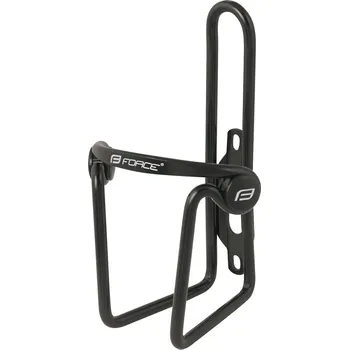 Příslušenství pro cyklistiku Košík láhve FORCE DOT hliníkový, černý