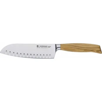 Kuchyňský nůž Nůž Santoku EDITION OLIVOVÝ, 20 cm - Zassenhaus (EDITION OLIVOVÝ nůž Santoku, 20 cm - Zassenhaus)