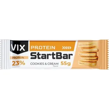 Sportovní výživa Vix StartBar Cookie&Cream 55g