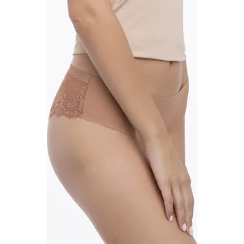 Kalhotky Kalhotky Julimex Lingerie Tanga panty Barva: Hnědá, Velikost: L