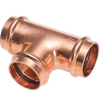 Vodovodní potrubí CU Lisovací T-kus 35