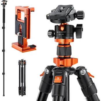 Stativ K&F K254A1+BH-28L 2-in-1 Quick Release Plate kits