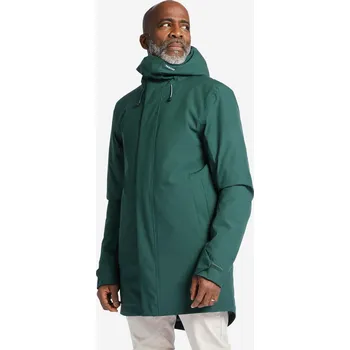 Pánská vesta DECATHLON Pánská nepromokavá a větruodolná parka na plavbu Sailing 500 3XL ZELENÁ