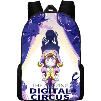 Dětský batoh The Amazing Digital Circus ŠKOLNÍ BATOH na motivy oblíbených postaviček "Digital Circus" Barva: 9
