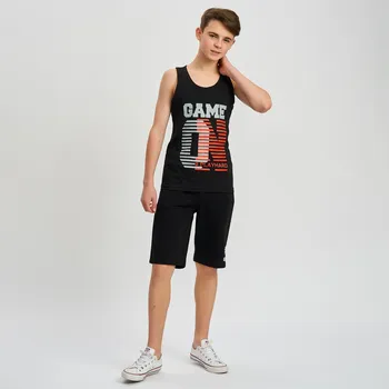 Chlapecké kraťasy Chlapecké kraťasy Game - černá 152