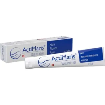 Bylinná léčivá mast ActiMaris gel na rány a záněty kůže a sliznic 50g