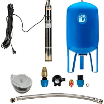 Domácí vodárna PRODO Domácí vodárna s ponorným čerpadlem 3 SQIBO - 0,75 / 80l - Prodloužená záruka 3 roky