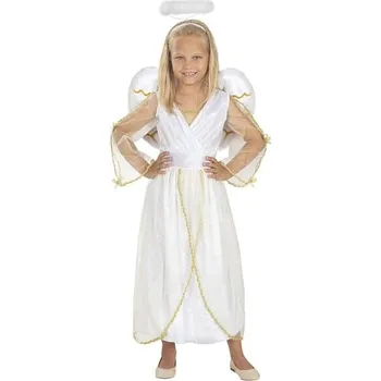 Karnevalový kostým Funiglobal - Deluxe kostým anděl pro dívky - 3-4 years