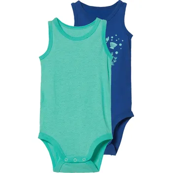 lupilu® Chlapecké body s BIO bavlnou, 2 kusy (50/56, modrá/tyrkysová)