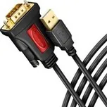 AXAGON , USB-A 2.0 - sériový RS-232 DB9-M Prolific adaptér / kabel 1.5m ADS-1PSN
