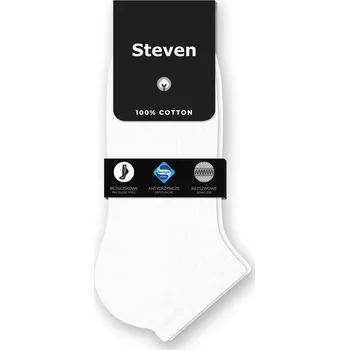 Dámské ponožky Ponožky Steven 042-005 Barva: Bílá, Velikost: 41-43