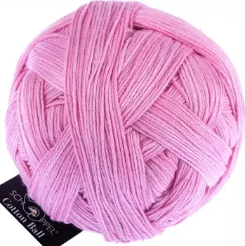 Příze Schoppel Wolle Cotton ball 2446 Himbeersorbet (Příze Cotton ball 2446 Himbeersorbet)