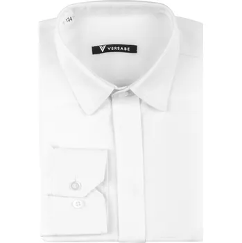 Chlapecká košile Dětská košile pro kluky VS-PK-1712-B bílá, Velikost 98