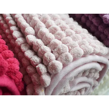 Koupelnová předložka TODAY Koupelnová předložka mikrovlákno 50x80 cm Poudre de Lila - pudrová