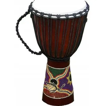 Perkuse Africký buben Djembe - 70 cm - ručně malovaný