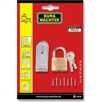 Visací zámek Sada BW petlice PC 80 + visací zámek 222 C-Line 30