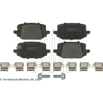 Brzdový systém Sada brzdových destiček, kotoučová brzda BLUE PRINT ADBP420120