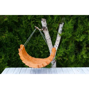 Zahradní dekorace Dřevěný závěsný květináč