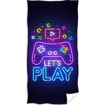 Greno Dětská osuška 70x140 Gamer Let's Play