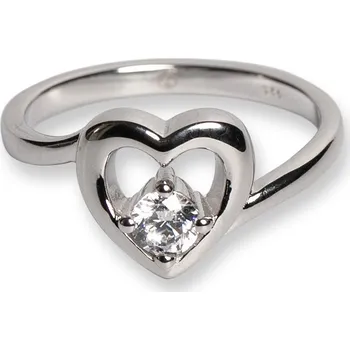 Prsten Oliver Weber Stříbrný prsten se srdíčkem Defyi 63343 61 mm + 2 měsíce na vrácení zboží