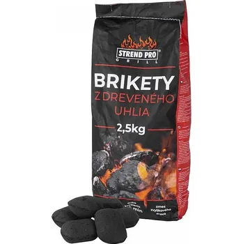 Těsmat Grilovací brikety z dřevěného uhlí, 2,5kg