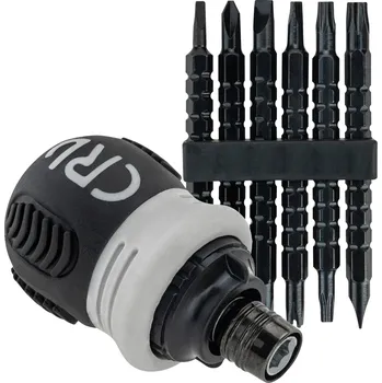 Šroubovák Ráčnový šroubovák s vyměnitelnými bity - malá sada