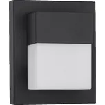 Černé kovové venkovní nástěnné LED světlo Nova Luce Leto III.