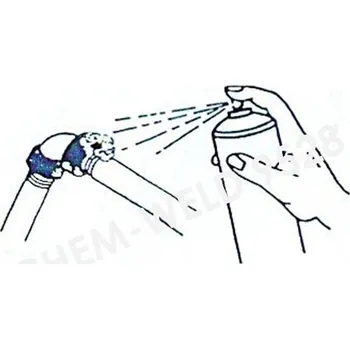 Příslušenství ke svářečce Sprej na hledání úniku plynu na tlakových nádobách CHEM-WELD 9528, 500 ml