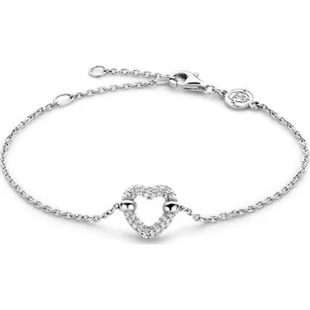 Náramek Náramek TI SENTO Srdce se zirkony 23017ZI