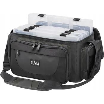 Pouzdro na rybářské vybavení Taška Dam Taška Lure Carryall (4 Krabičky L) 21 l stříbrná