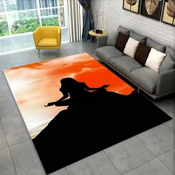 Koberec Koberec s mandalou do obýváku a ložnice | koberec s čakrami - 9,100 x 120 cm 39 x 47 palců