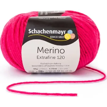 Příze Schachenmayr Merino extrafine 120 Cyklamen 138 (Příze Merino extrafine 120 Cyklamen 138)