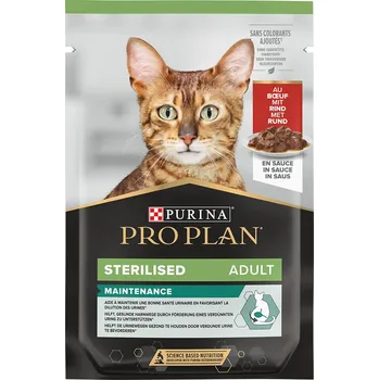 6x85g Purina Pro Plan Sterilised Adult Maintenance - hovězí