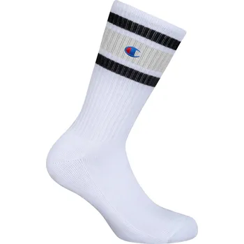 Dámské ponožky Ponožky CREW SOCKS CHAMPION PREMIUM UNISEX bílé Barva: Bílá, Velikost: 39-42