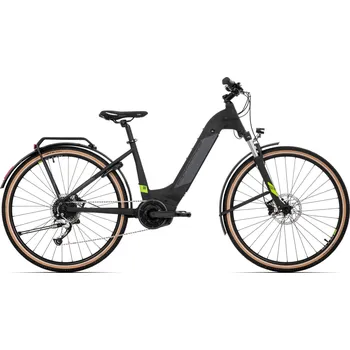 Rock Machine Crossride INT e500 B Touring 13,4 Ah 29" Matte Black/Grey/Radioactive Yellow 2022, L