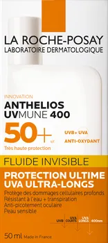 Přípravek na opalování La Roche Posay UVMune 400 Anthelios Fluide Invisible SPF50+ 50 ml