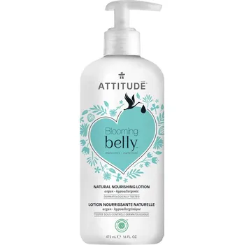 Tělové mléko Attitude Blooming Belly přírodní vyživující mléko s arganem 473 ml
