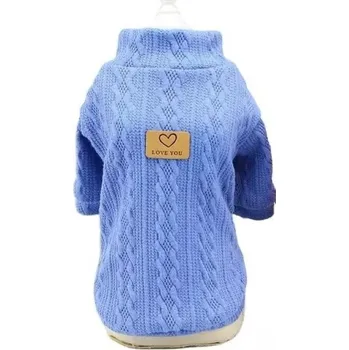 Obleček pro psa Surtep Animals Svetr/mikina pro psa Love You Barva: Světle modrá, Velikost: S
