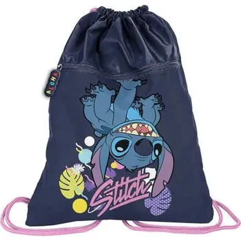 Školní sáček PASO SÁČEK NA PŘEZŮVKY PREMIUM DISNEY STITCH