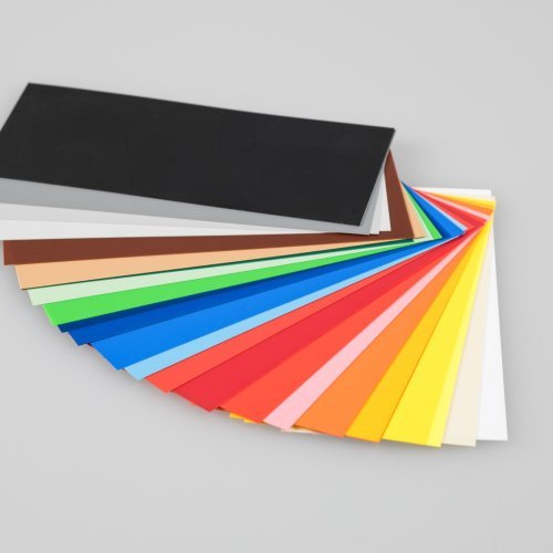 PVC fólie barevné PVC folie 1400x1000x0,2-MAT/MAT-bílá