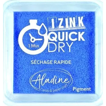 Dětské razítko Razítkovací polštářek IZINK Quick Dry rychleschnoucí - modrý