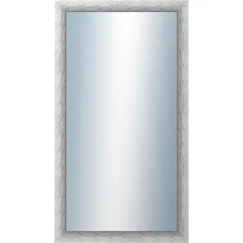 Zrcadlo DANTIK - Zarámované zrcadlo - rozměr s rámem cca 50x90 cm z lišty PAINT modrá velká (2963)