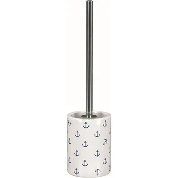 WC štětka Kleine Wolke Anchor záchodová štětka stojací bílá 5876789856
