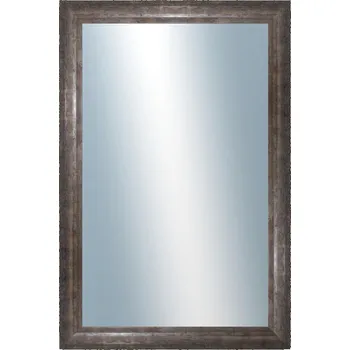 Zrcadlo DANTIK - Zarámované zrcadlo - rozměr s rámem cca 40x60 cm z lišty NEVIS šedá (3053)