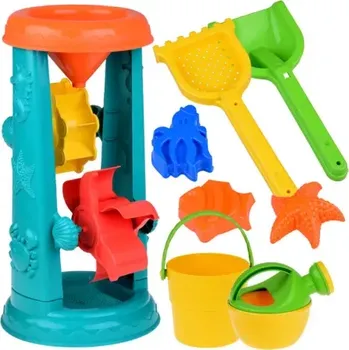 Hračka na písek Velký set na písek s mlýnem