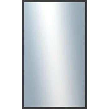 Koupelnový nábytek DANTIK - Zarámované zrcadlo - rozměr s rámem cca 60x100 cm z lišty Hliník černá | P05-021 (7005021)